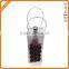 Easy-carry PVC Gel Ice Wine Cooler Bag with Possessor for Outdoor Activity