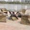China rattan tables chairs outdoor furniture