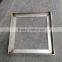 brass gold mirror frame with bevel glass