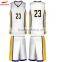 Wholesales professional custom plain white basketball jersey