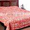 Ikat Kantha Quilt Ikat Kantha Cotton Bedding Bed Cover