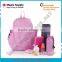 Pink cute baby girl diaper bags