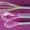 2014 Silicone coated stainless steel silicone egg whisks