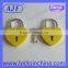 New design Peach heart lock with key open,Nice as Wedding gift