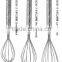 Stainless steel whisk ,egg tools, kitchen utensil 6008