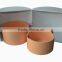 Unique Style Leather Round Packaging Cases for Chocolate