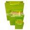 Promotion flat bottom kraft paper bag for wholesales