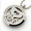 Fashion Hollow Love Heart Aromatherapy Essential Oils Diffuser Locket Necklace Pendant
