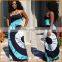 Speed to sell through the Amazon 2016 European and American dress Printed Dress with a thin strap dress skirt