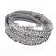 Custom jewelry factory oem pink diamond bracelets for womens