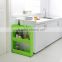 Multi-purpose movable bath kitchen plastic storage rack