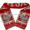 100%Acrylic good quality fashionable knitted tube scarf