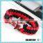 Wholesale customized good quality outdoor paracord bracelets