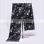 wholesales The new winter solid color jacquard brushed silk scarves for men