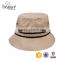 Cotton Plain Blank Cheap Golf Custom Bucket Hats Outdoor Fancy Fisherman Cap