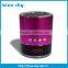 Wholesale Portable Crystal USB Mini Speaker With USB, FM, TF Card