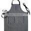 fashionable long denim apron work apron