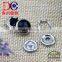 Brass Pearl Prong Snap Fastener Buttons for Shirt, 4 Parts Metal Button for Baby Clothes