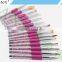 ANY Nail Art Beauty Nails Design Oval UV Gel brush with Diamonds