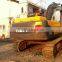 used original volvo excavator EC240B, hyundai 210 excavator,atv backhoe excavator