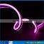 Amazing Double side emitting pink ultra mini neon for outdoor