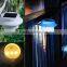 Outdoor House Roof Solar Light 3 pcs Led Wall Fence Lighting