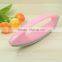 Hot Selling Multi-Colored Leather Nail Polishing File Leather Brush With Handle