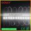 Shenzhen factory store front led christmas light with lens smd5050 0.48w 12v led module light