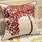 new super soft cotton/linen tree embroidery cushion