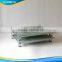 Big volume Metal container box pallet cargo cage with cover