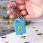 custom silicone fishing reel key chain