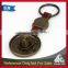 Custom souvenir gift brass Maxico hat shape keychain
