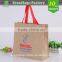 waterproof slogan jute bag manufacturers