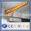easy operated cantilever wall mounted swing jib crane
