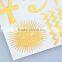 OEM custom gold foil flash tattoo waterproof temporary tattoo sticker long lasting body tattoo sticker supplier
