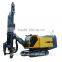 China drilling rig with CE integrated open-air crawler drilling rig