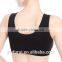 Shockproof, gathered, running, without rims sports bra,fitness yoga,underwear