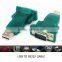 Factory supply d-SUB female/male RJ11 TO RS232 CABLE/RJ11 to DB9cable