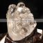 natural religious crystal carving figure of Buddha