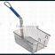 High Quality stainless steel deep frying basket with handle fry basket