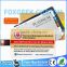 Custom Promotional Card USB Stick, Medical ID Card Business USB Real Capacity Memory Stick Logo Printing Wholesale Bulk