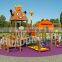 Playschool Outdoor Equipment Playground Wooden Slide for Children