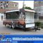 Cool fashion food cart trailer sunny food cart with commerce