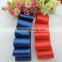 Wholesale Customized 2" 50mm Width Red And Dark Blue Top Quality Polyester Satin Ribbon In Stock