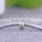 STY004 Silver Clip On Lock Stopper Beads Fit Snake Charm Bracelet