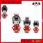 Pure Handmade Craft Purplish Red Baby Kimono Set for Gifts or Decoration Made in China