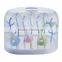 Eco-friendly Plastic PP design anti bacterial sprout drying shelf for baby feeding bottle bpa free