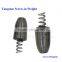 New products Tungsten Fishing Sinkers Tungsten Screw-In Weights