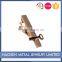 Best Seller New Fashional Style Good-Looking Rose Gold Gun Clip On Tie Parts