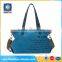 Manufacturer china blue canvas designer handbags 2016 handbag